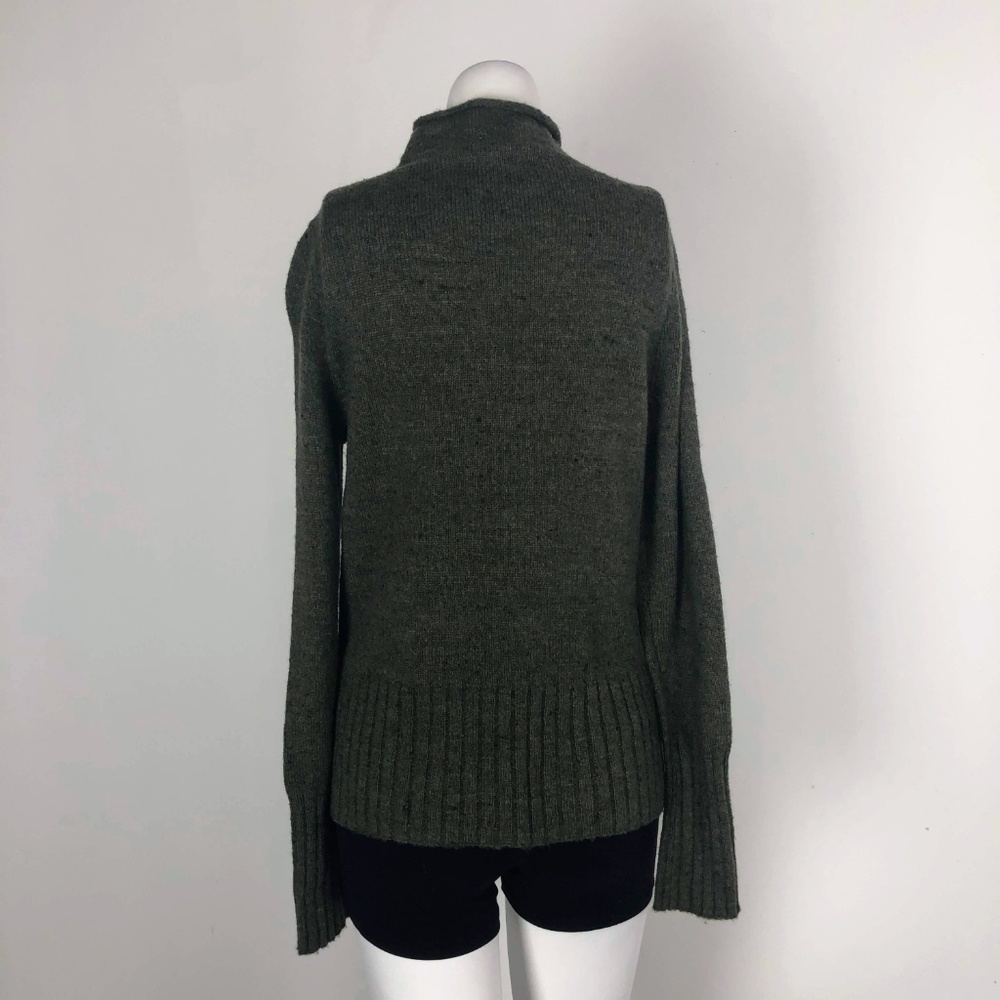 Madewell Donegal Inland Turtleneck Sweater Green - Picture 7 of 7
